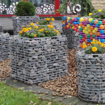 Tinkliniai vazonai GABION